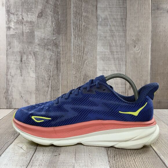 Hoka One One Clifton 9 Women's Size 8.5 B Running Shoes Athletic Sneakers Blue - Picture 8 of 13